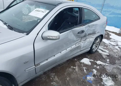 2003 Mercedes-Benz C 230 Kompressor Sport from USA, damaged, VIN WDBRN40J53A473088